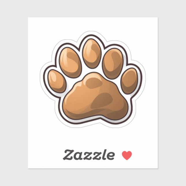 Cartoon paw illustration (Sheet)