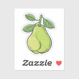 Cartoon pear