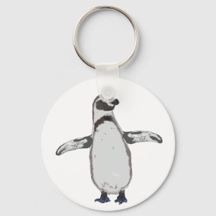 Cartoon Penguin Keychain