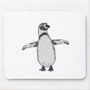 Cartoon Penguin Mouse Pad