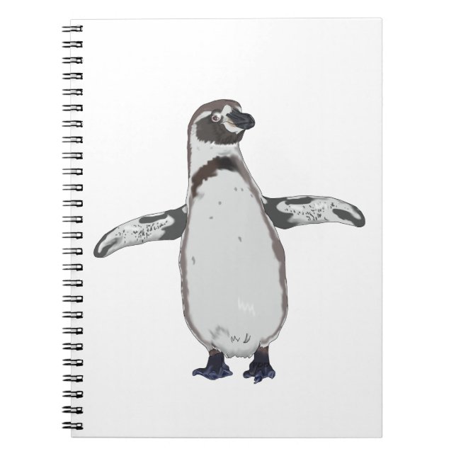 Cartoon Penguin Notebook (Front)