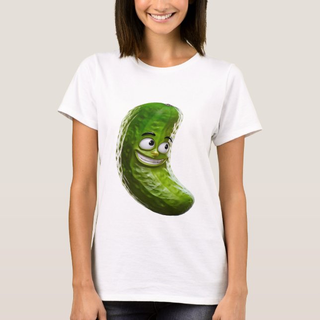 Cartoon pickle T-Shirt (Front)