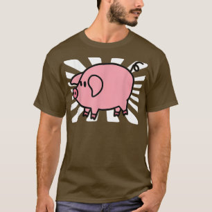 Cartoon Pig I Cute Pig I Kids Pig T-Shirt