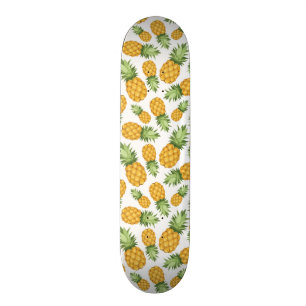 Cartoon Pineapple Pattern Skateboard