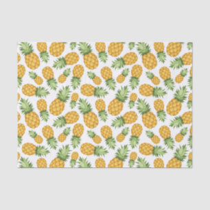 Cartoon Pineapple Pattern Tissue Paper