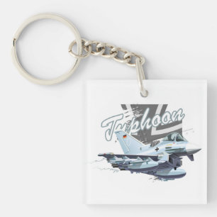 Cartoon plane keychain