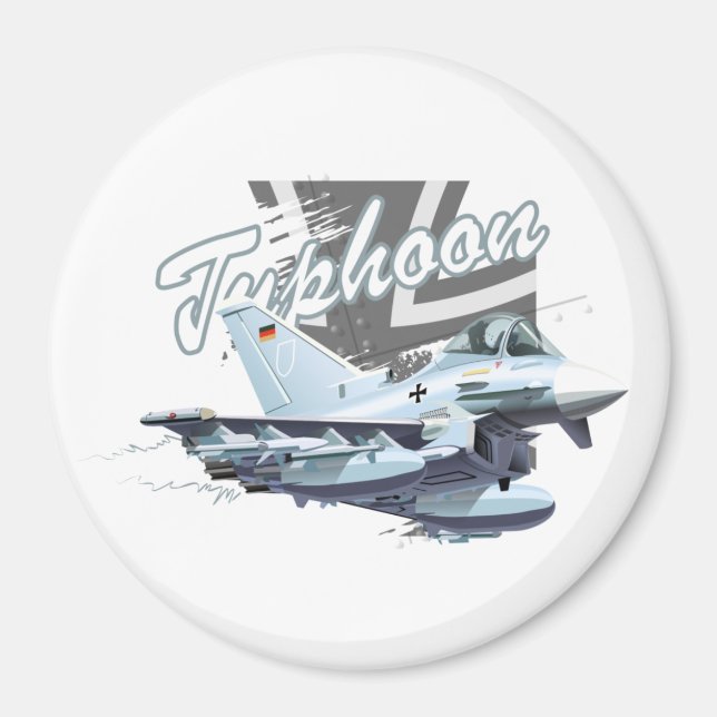 Cartoon plane magnet (Front)
