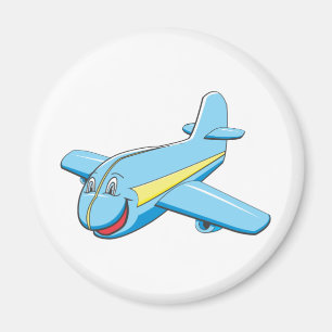 Cartoon plane magnet