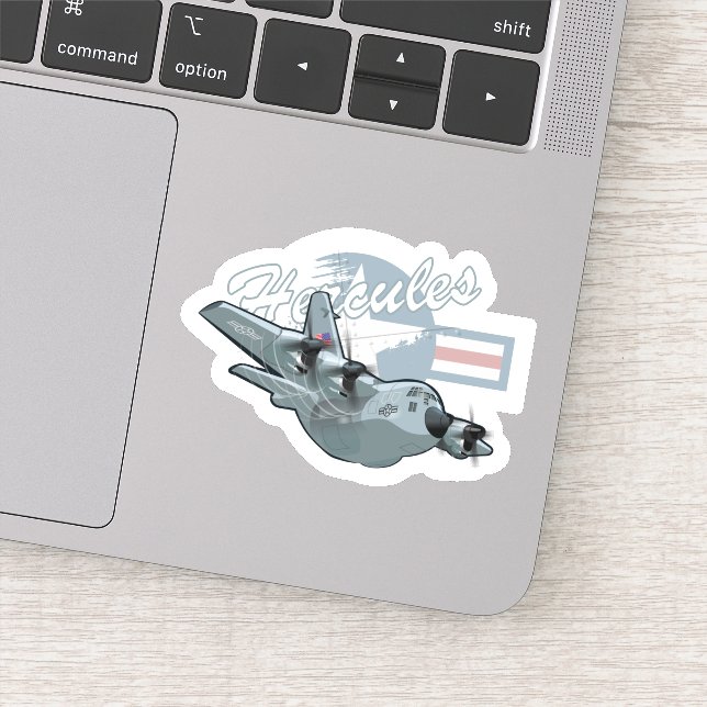 Cartoon plane sticker (Detail)