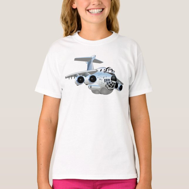 Cartoon plane T-Shirt (Front)