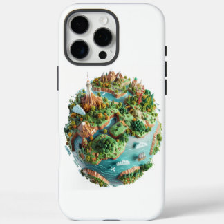 Cartoon Planet iPhone 16 Pro Max Case