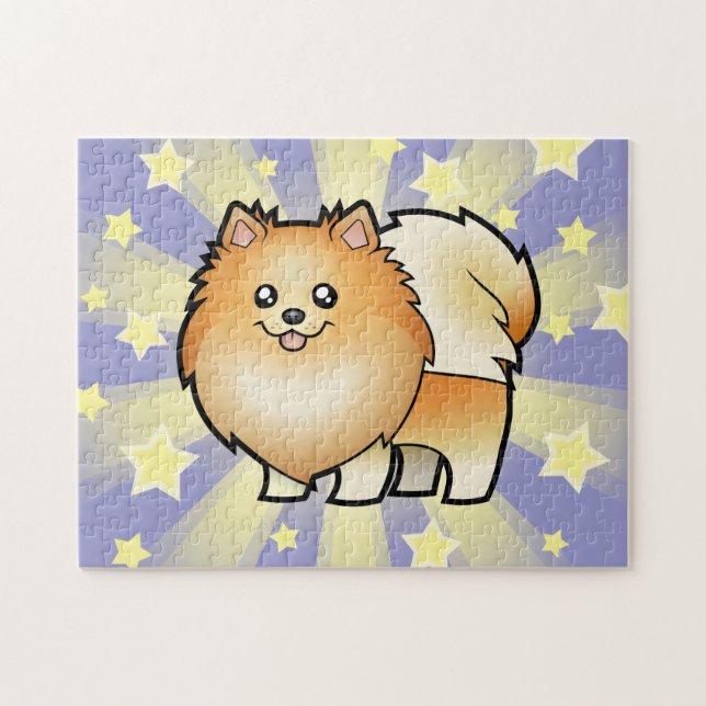 Cartoon Pomeranian Jigsaw Puzzle (Horizontal)