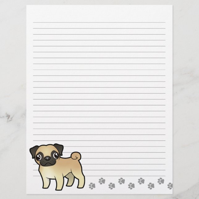 Cartoon Pug (Front)