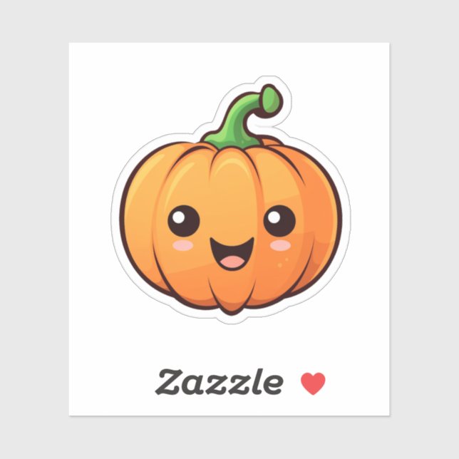 Cartoon pumpkin illustration (Sheet)