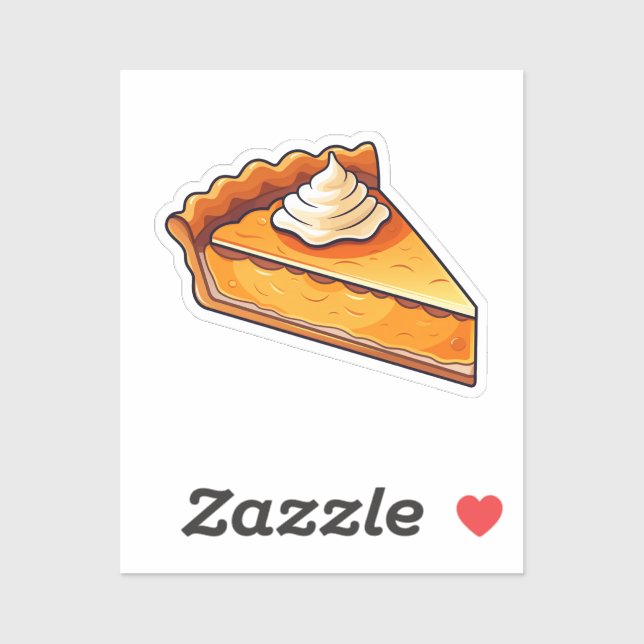 Cartoon pumpkin pie (Sheet)