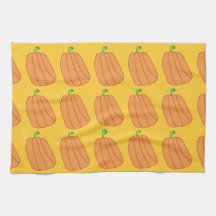 Cartoon Pumpkins towel
