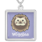 Cartoon Pygmy Hedgehog (add your pets name)