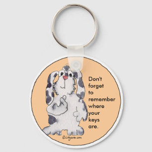 Cartoon Rabbit Cute Personalized Keychains