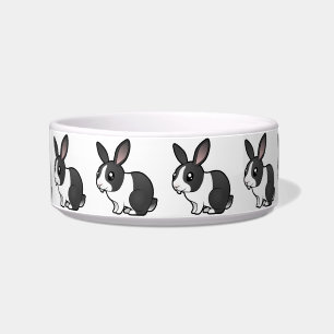 Cartoon Rabbit (uppy ear smooth hair) Bowl