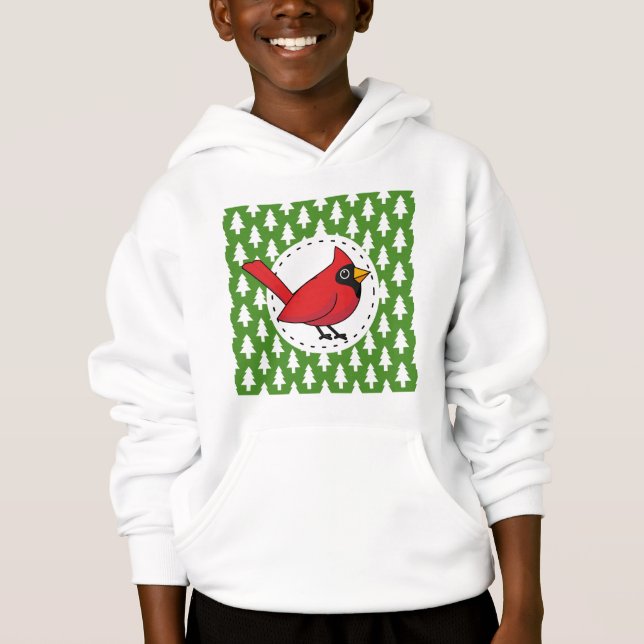 Cartoon Red Cardinal (Devant)