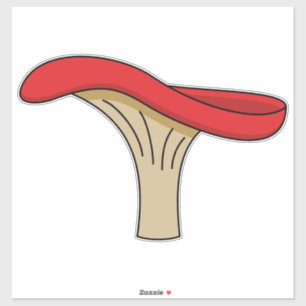 Cartoon Red Mushroom