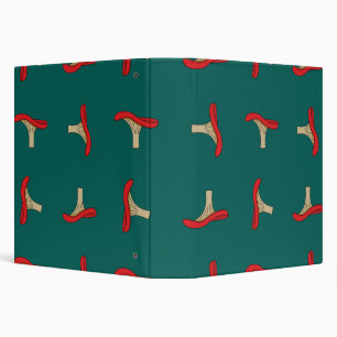 Cartoon Red Mushroom Binder
