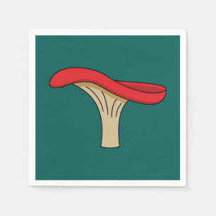 Cartoon Red Mushroom Napkin