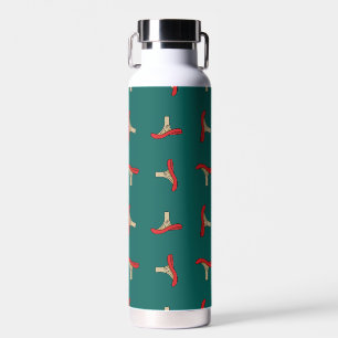 Cartoon Red Mushroom Water Bottle