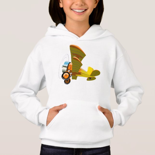 Cartoon retro airplane (Front)