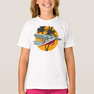 Cartoon retro airplane T-Shirt