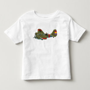 Cartoon retro bomber toddler t-shirt
