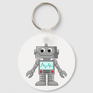 Cartoon Robot Keychain