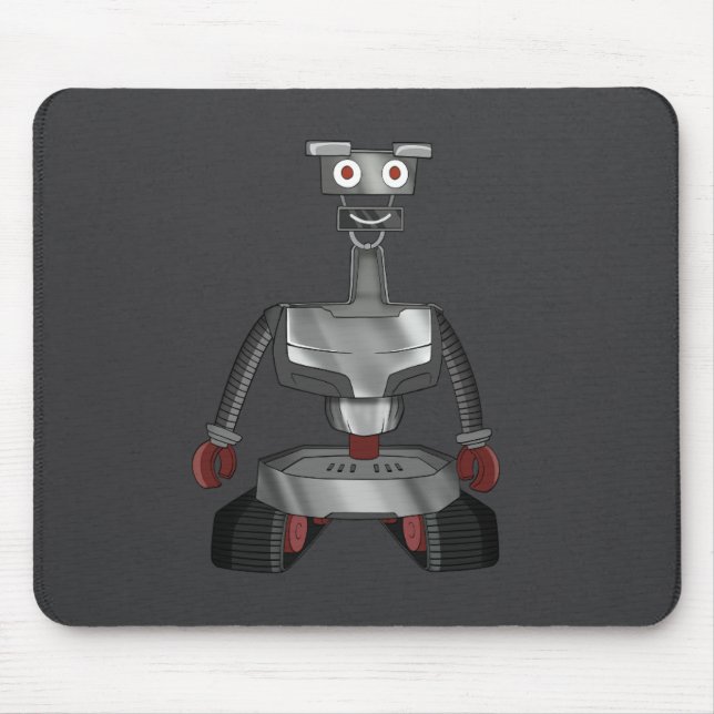 cartoon robot mousepad (Front)