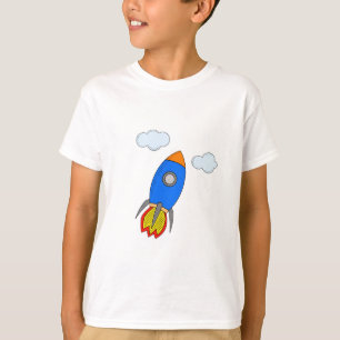 Cartoon Rocket T-Shirt