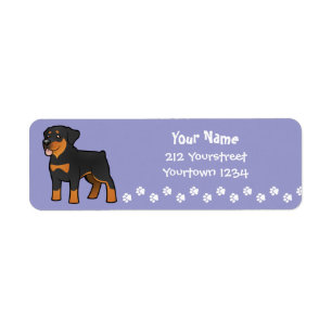 Cartoon Rottweiler