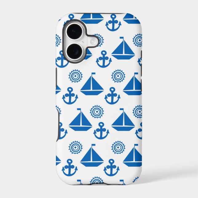 Cartoon Sail Boat Pattern (Back)