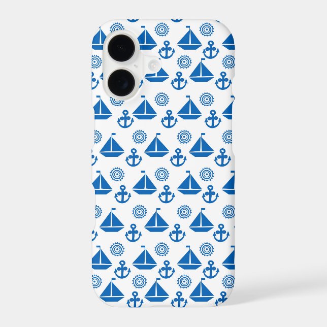 Cartoon Sail Boat Pattern (Back)