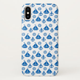 Cartoon Sail Boat Pattern Case-Mate iPhone Case