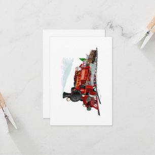 Cartoon Santa Express