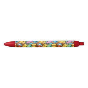 Cartoon School Pattern Black Ink Pen