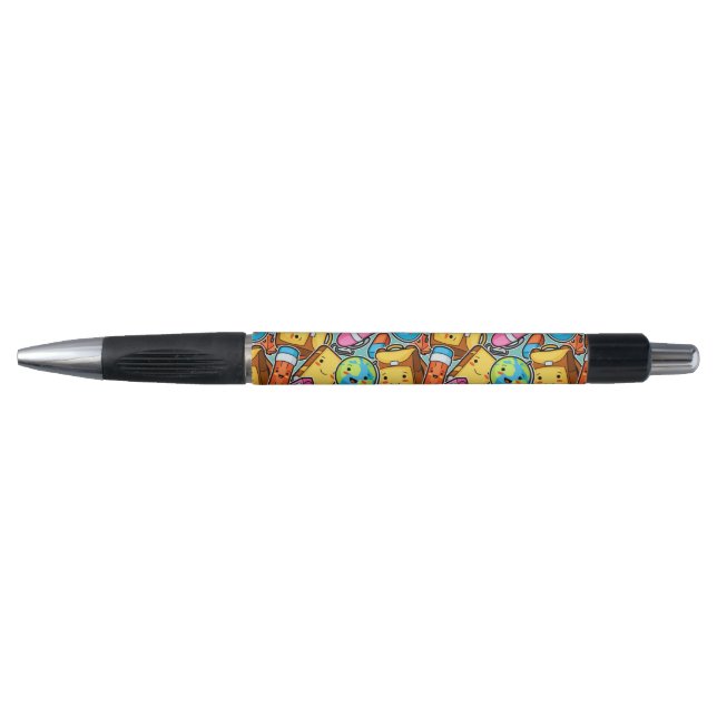 Cartoon School Pattern Pen (Front)