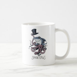Cartoon Sharktopus Mug