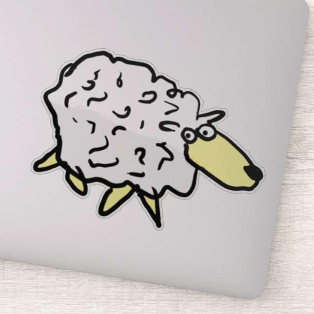 Cartoon Sheep (Detail)