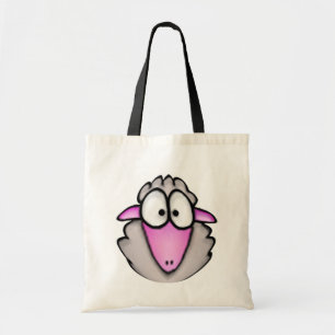 Cartoon Sheep Tote Bag