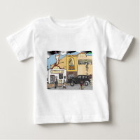 Cartoon Sketch of Roanoke's Landmark Texas Tavern