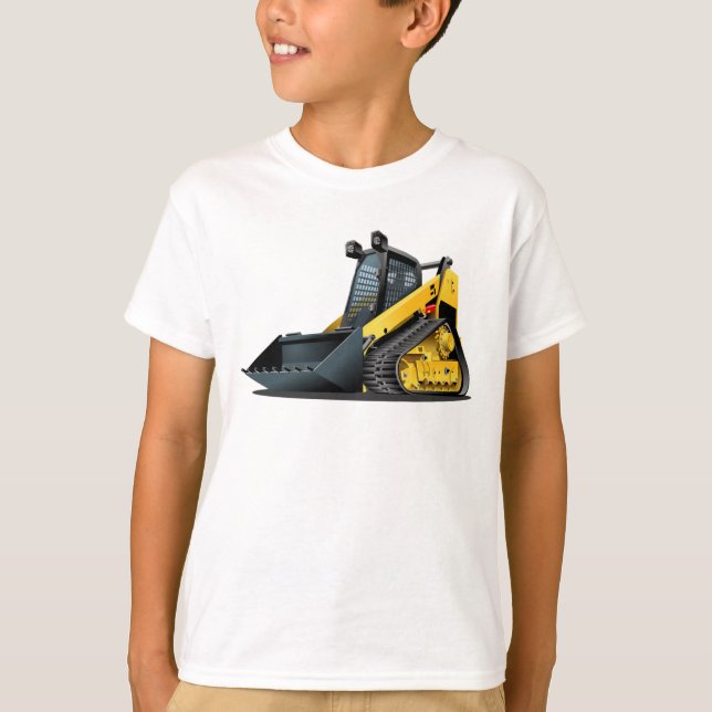 Cartoon Skid Steer T-Shirt (Front)