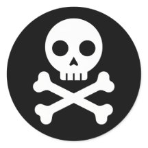 Cartoon Skull & Crossbones