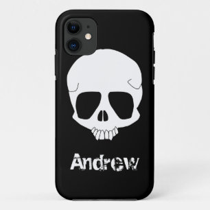 Cartoon Skull iPhone 5 Cover Template