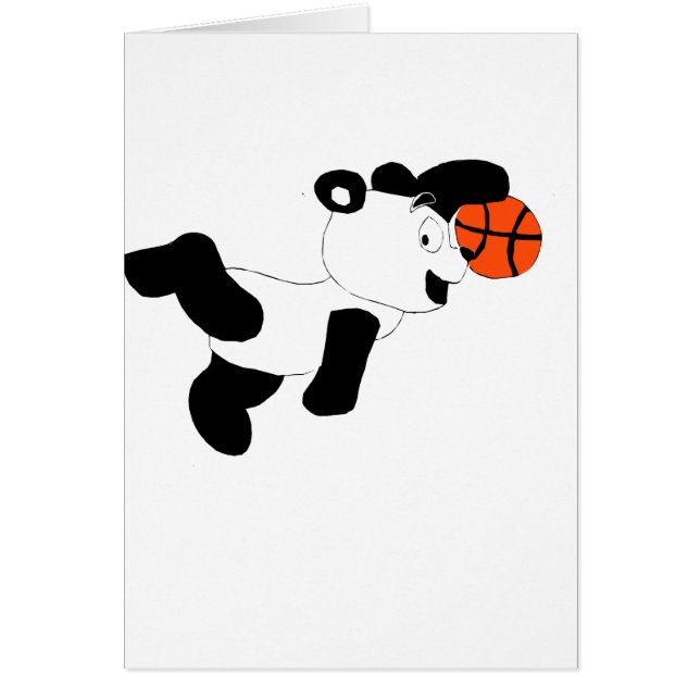 Cartoon Slam Dunking Panda (Front)
