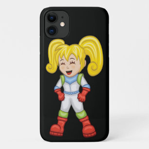Cartoon Space Kids / Girl iPhone 11 Case